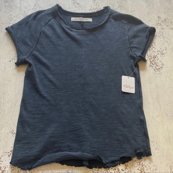 Free People Be My Baby Tee Shirt • Black • Small • We The Free - Picture 4 of 4